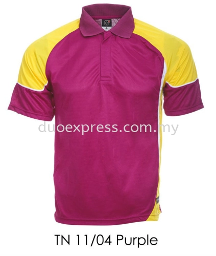 TN 11 04 Purple Collar T Shirt