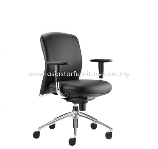 BRYON LOW BACK EXECUTIVE CHAIR | LEATHER OFFICE CHAIR KEPONG KL