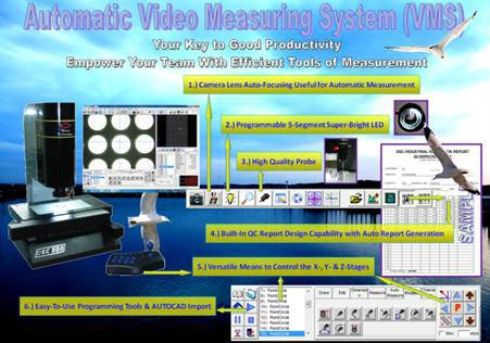 DSC SERIES I (AUTOMATIC) Vision Measuring Machine (Automatic) Video Measuring System Singapore, Malaysia, Johor Bahru (JB), Thailand, Vietnam, Philippines, Indonesia Supplier, Supply, Manufacturer | DSC Industrial Pte Ltd