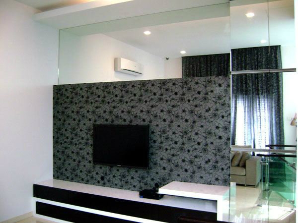 Living Hall TV Console TV Console Design Selangor, Kuala Lumpur (KL), Malaysia, Petaling Jaya (PJ), Kajang Service | Xenn Interior Design