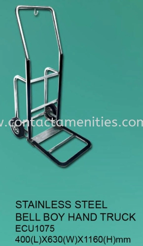 ECU1075 - S/Steel Bell Boy Hand Truck