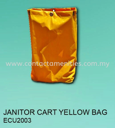 ECU2003 - Janitor Cart Yellow Bag