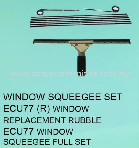 ECU77 - Window Squeegee Set