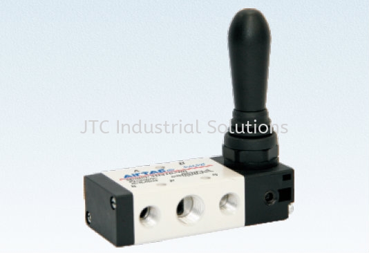 AirTac 4H Series Hand Lever Valve (5/2 way & 5/3 way) AirTac Flow Control Hand Lever Valve  AirTac Flow Control/ Mechanical Valves AirTac Valves Johor Bahru (JB), Malaysia Supplier, Suppliers, Supply, Supplies | JTC Industrial Solutions