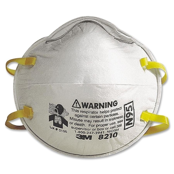 3M Disposable Particulate Respirator 8210, N95, 20/Pack Disposable Respirator Respiratory Protection Kuala Lumpur (KL), Selangor, Malaysia Supplier, Suppliers, Supply, Supplies | Intensafe Sdn Bhd