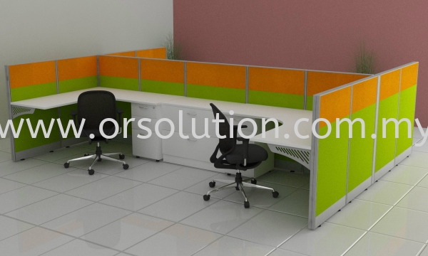 AL4 (14) Workstation System-Free Standing Office Partition Systems Johor Bahru (JB), Malaysia, Ekoflora Supplier, Suppliers, Supply, Supplies | OR Solution