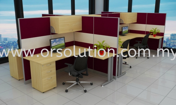AL6 (18) Workstation System-J-Leg Office Partition Systems Johor Bahru (JB), Malaysia, Ekoflora Supplier, Suppliers, Supply, Supplies | OR Solution