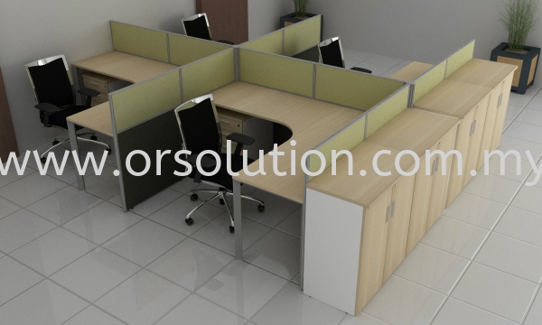 BL4 (12) Workstation System-Pyramid Office Partition Systems Johor Bahru (JB), Malaysia, Ekoflora Supplier, Suppliers, Supply, Supplies | OR Solution