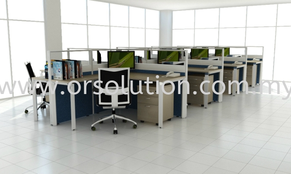 AL8 (7) Workstation System-Pyramid Office Partition Systems Johor Bahru (JB), Malaysia, Ekoflora Supplier, Suppliers, Supply, Supplies | OR Solution