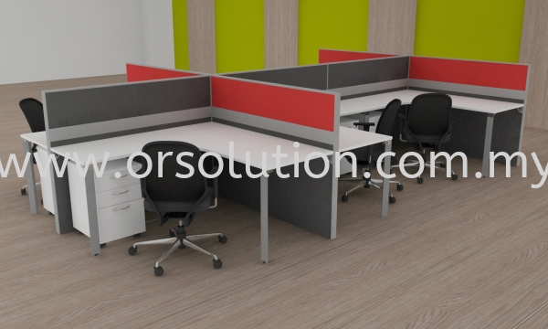 AL6 (17) Workstation System-Pyramid Office Partition Systems Johor Bahru (JB), Malaysia, Ekoflora Supplier, Suppliers, Supply, Supplies | OR Solution