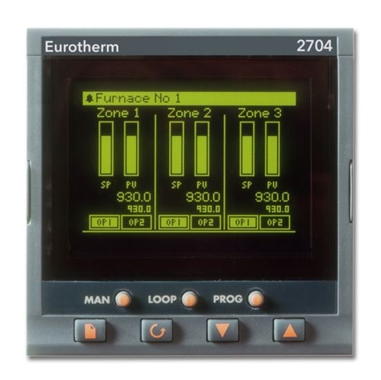 2704 - Advanced Multi-loop Temperature Controllers Temperature Controllers / Indicator Eurotherm Malaysia, Selangor, Kuala Lumpur (KL) Supplier, Suppliers, Supply, Supplies | MXT Automation Sdn Bhd