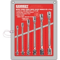 KEN-582-3725K - 8-19mm DOUBLE ENDED SWIVEL SOCKET SET 6PC