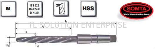 MTS Taper Bridge Machine Reamer (HSS) Reamers Johor Bahru (JB), Malaysia Supplier, Suppliers, Supply, Supplies | TL Solution Enterprise