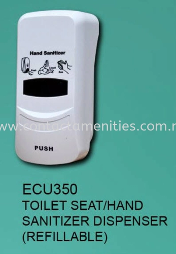 ECU350 - Toilet Seat/Hand Sanitizer Dispenser