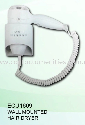 ECU1609 - Wall Mounted Hair Dryer