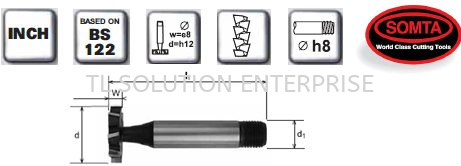 Woodruff Cutter (HSS COBALT) Counterbores Johor Bahru (JB), Malaysia Supplier, Suppliers, Supply, Supplies | TL Solution Enterprise