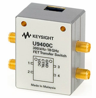 U9400C Solid State FET Transfer Switch, 300 KHz to 18 GHz