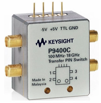 P9400C Solid State PIN Diode Transfer Switch, 100 MHz to 18 GHz