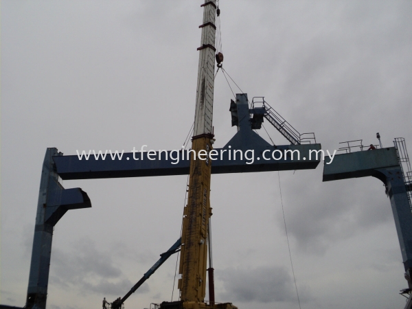  PTP Port Dismantled Quay Crane / Container Crane  Johor Bahru (JB), Malaysia, Selangor, Kuala Lumpur (KL), Shah Alam Supplier, Supply, Supplies, Service | TF Engineering Services Sdn Bhd