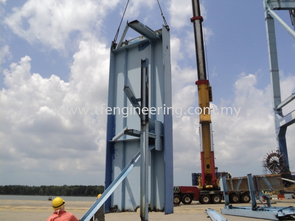  PTP Port Dismantled Quay Crane / Container Crane  Johor Bahru (JB), Malaysia, Selangor, Kuala Lumpur (KL), Shah Alam Supplier, Supply, Supplies, Service | TF Engineering Services Sdn Bhd