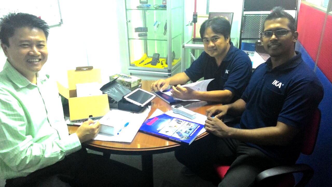 Technical sharing with IKA