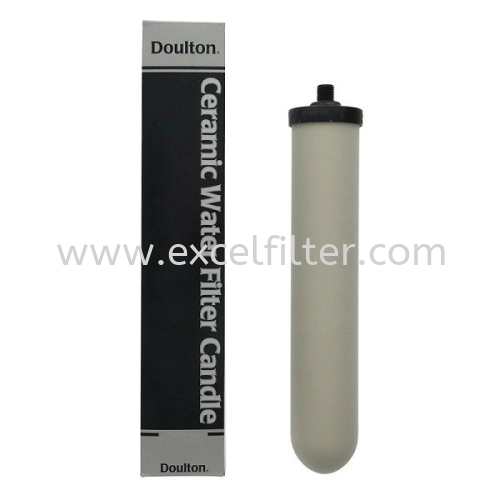 (CDL-10DE/S-STD) 10" Doulton England Ceramic Candle Filter (Short Head)