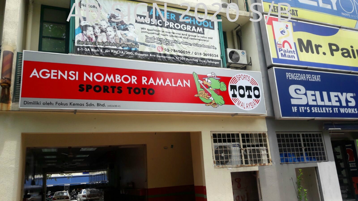 Light Board Sports Toto Agency Number Light Board Puchong Seri Kembangan Selangor Kuala Lumpur Kl Malaysia