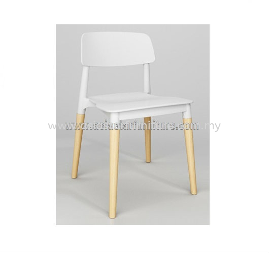 PP CAFETERIA CHAIR WITH BEECH WOOD LEG AS SC-018 - Usj Taipan, Subang Jaya | Taipan Business Centre, Subang Jaya | Taman Perindustrian Uep, Subang Jaya