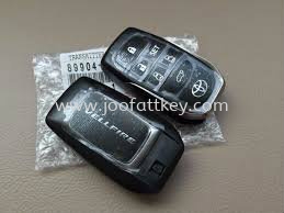 Toyota Smart Key (Vellfire, Alphard) ASIA - TOYOTA CAR KEY (Immobilizer key, Transponder key, Smart key) JB Johor Bahru Malaysia Supply, Suppliers, Sales, Services | Joo Fatt Key Service