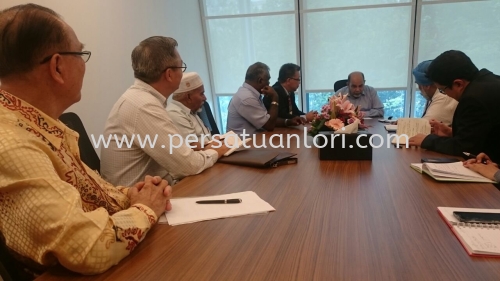 Meeting With YBhg Tan Sri Dato' Seri Dr. Syed Hamid Syed Jaafar Albar