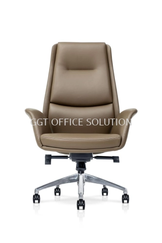 Office High Back Chair with fine leather