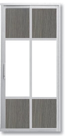 SD 7087 Slide / Swing Doors Singapore Supplier, Installation | S & K Solid Wood Doors