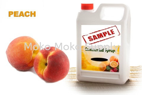 Juice_peach Concentrated Syrup Ingredient Penang, Malaysia, Raja Uda Supplier, Suppliers, Supply, Supplies | Moko Moko Supply