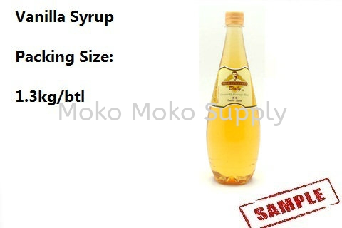 Vanilla Syrup Syrup and Sauce Ingredient Penang, Malaysia, Raja Uda Supplier, Suppliers, Supply, Supplies | Moko Moko Supply