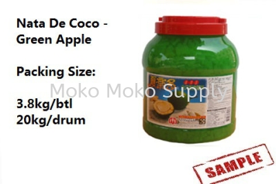 Nata De Coco - Green Apple