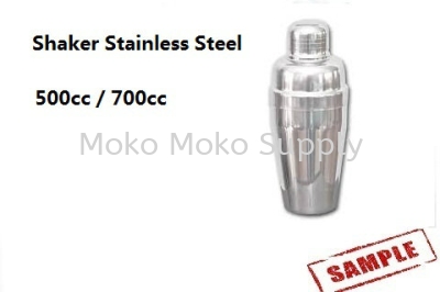 2 Shaker Stainless Steel