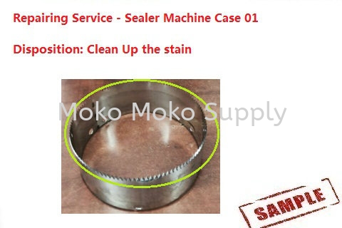 Sealing Machine Repairing-cutting Unit 3 Service Penang, Malaysia, Raja Uda Supplier, Suppliers, Supply, Supplies | Moko Moko Supply