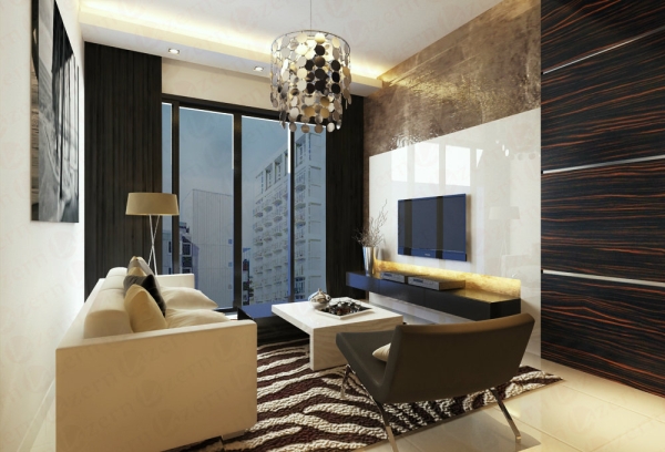 Minimalist for Small Living Design Ideas Budget Modern Contemporary Interior design for IJM's Condominium showroom in Kuala Lumpur, Malaysia. Shah Alam, Selangor, Kuala Lumpur (KL), Malaysia Service, Interior Design, Construction, Renovation | Lazern Sdn Bhd