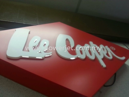 3D Acrylic Lettering