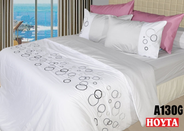 A130G copy Embroidery Bed Sheet (A) Bed Linen Penang, Malaysia, Butterworth Manufacturer, Supplier, Supply, Supplies | Hoyta Sdn Bhd