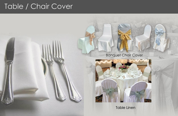 Table&Chair Cover Hospitality Penang, Malaysia, Butterworth Manufacturer, Supplier, Supply, Supplies | Hoyta Sdn Bhd