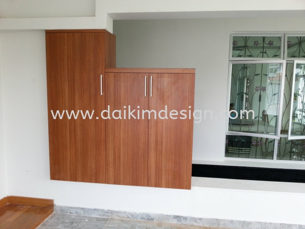 Shoe cabinet 03 Shoe cabinet design Kulai Johor Bahru JB Design | Daikim Design