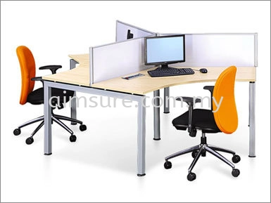 3 Cluster Desking System (AIM28-C3-1-RM)