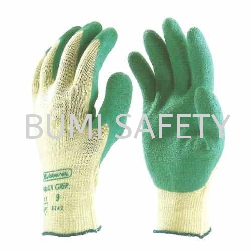 Max Grip Natural Rubber Gloves Hand Protection Selangor, Kuala Lumpur (KL), Puchong, Malaysia Supplier, Suppliers, Supply, Supplies | Bumi Nilam Safety Sdn Bhd