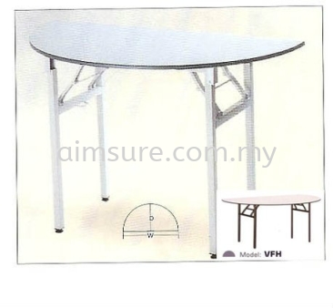 Foldable Cresent Table VFH