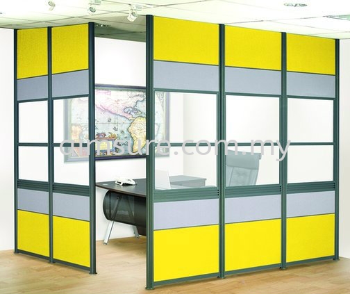 Ceiling Height Partition Office Block System Aim Block System