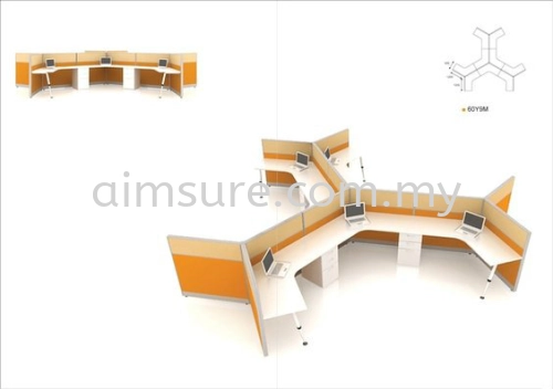 Open Style Office Block System (AIM-Block-System-Y9M)