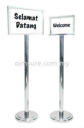 Stainless Steel Welcome Stand