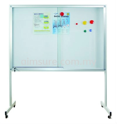 Aluminium Mobile Stand Notice Board