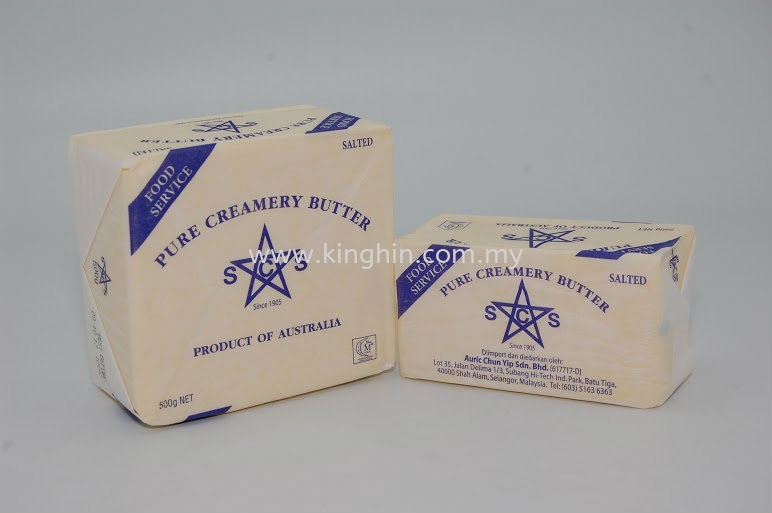 Scs Salted Butter 250gm 500gm Butter Margarine Ingredients Melaka Malaysia Supplier Suppliers Supply Supplies